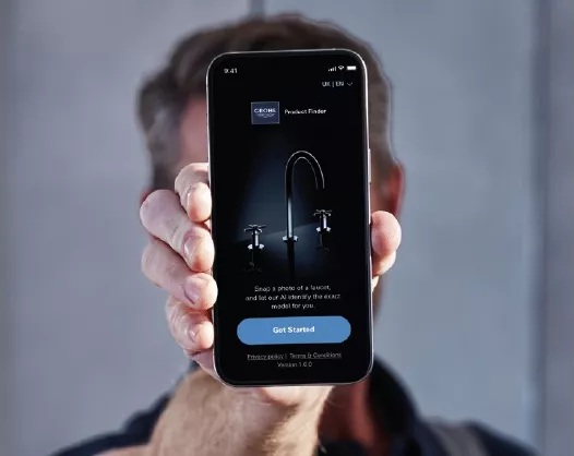 GROHE+ app van GROHE