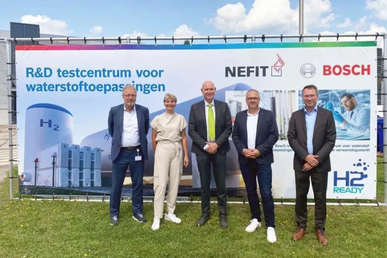 Nefit Bosch realiseert in Deventer een testcentrum voor waterstoftoepassingen