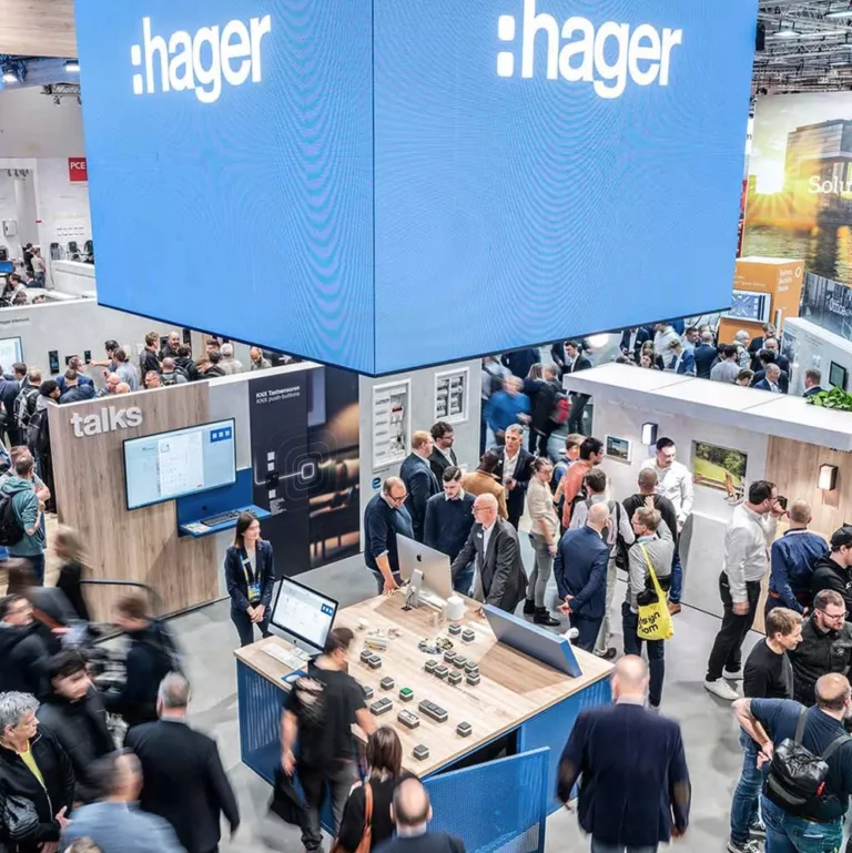 Hager beursstand Light + Building