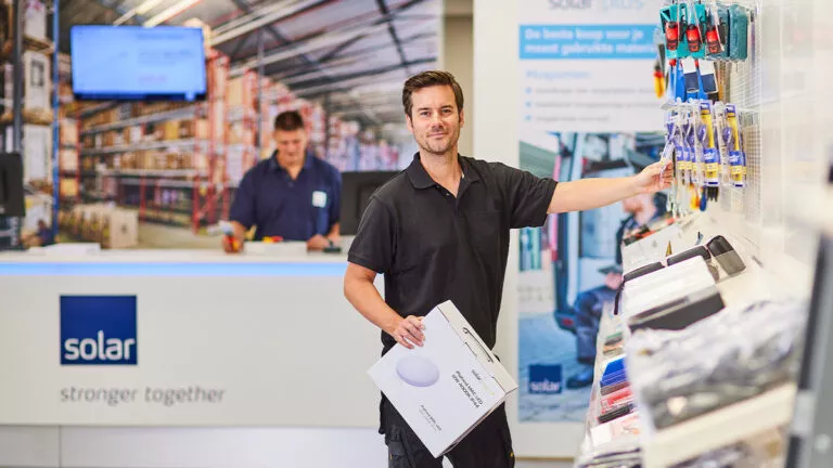 Vernieuwde zoekmachine in de Solar Webshop