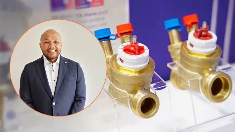 Waterzijdig inregelbox van IMI