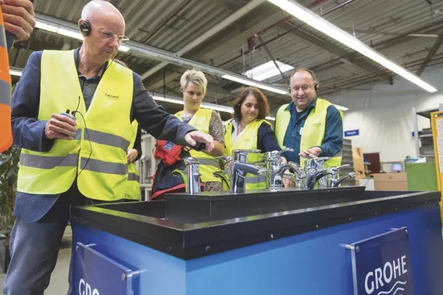 GROHE fabrieksbezoek