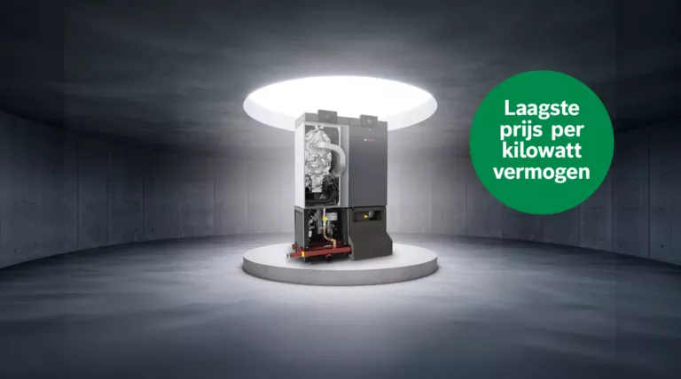 Bosch Condens 7000 WP – Laagste prijs per kilowatt vermogen