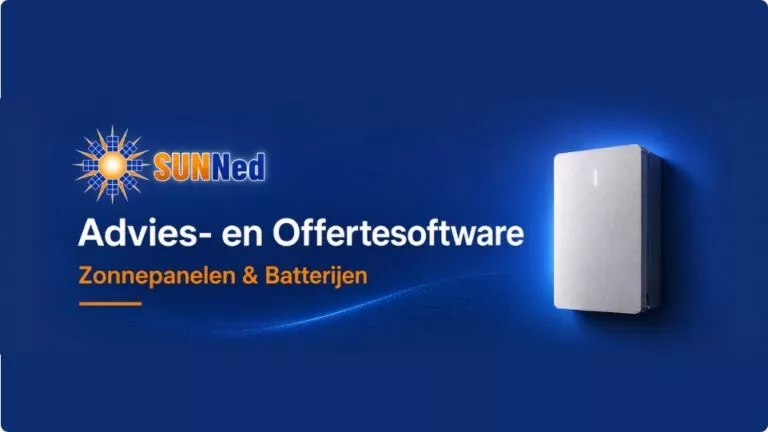 SunNed Adviesmodule Thuisbatterijen