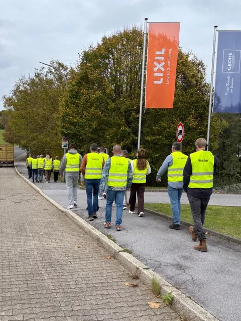 Fabrieksbezoek bij GROHE in Duitsland met Abel Installatie